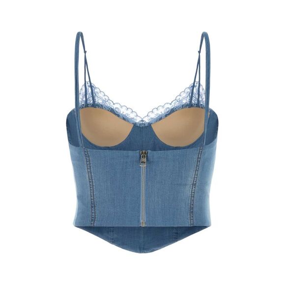Ermanno Scervino Women Denim Bodice